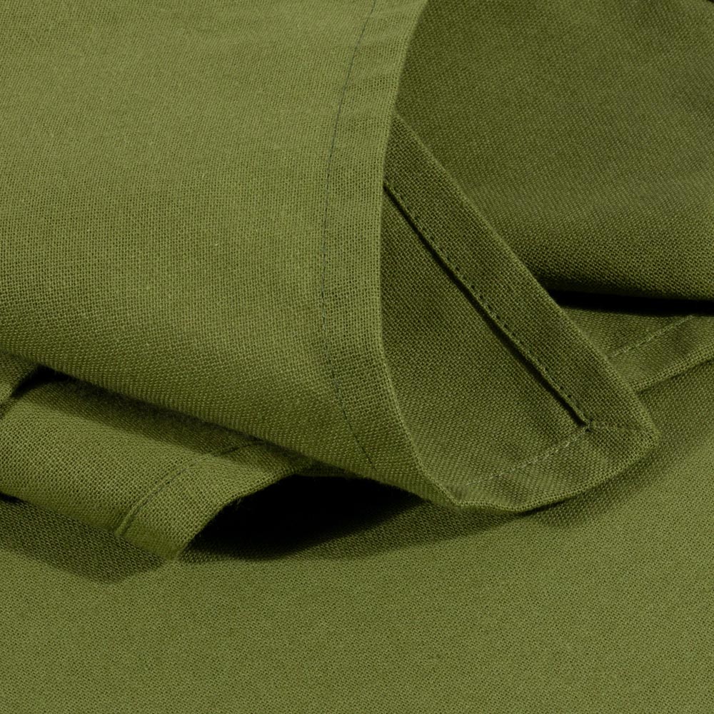 AVON Olive Green Cotton Napkins 45 x 45cm 2 Pack Image 3