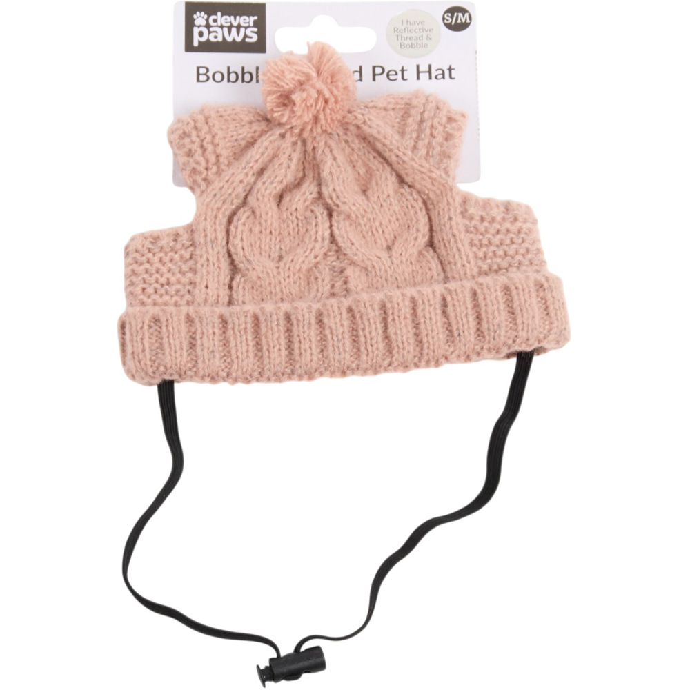 Clever Paws Bobble Knitted Pet Hat Image 4