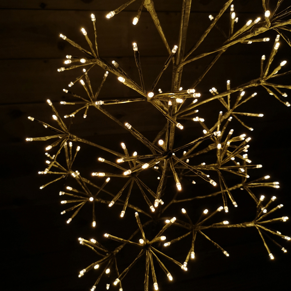 Samuel Alexander Champagne Gold Firework LED Christmas Tree 3.9ft Image 3