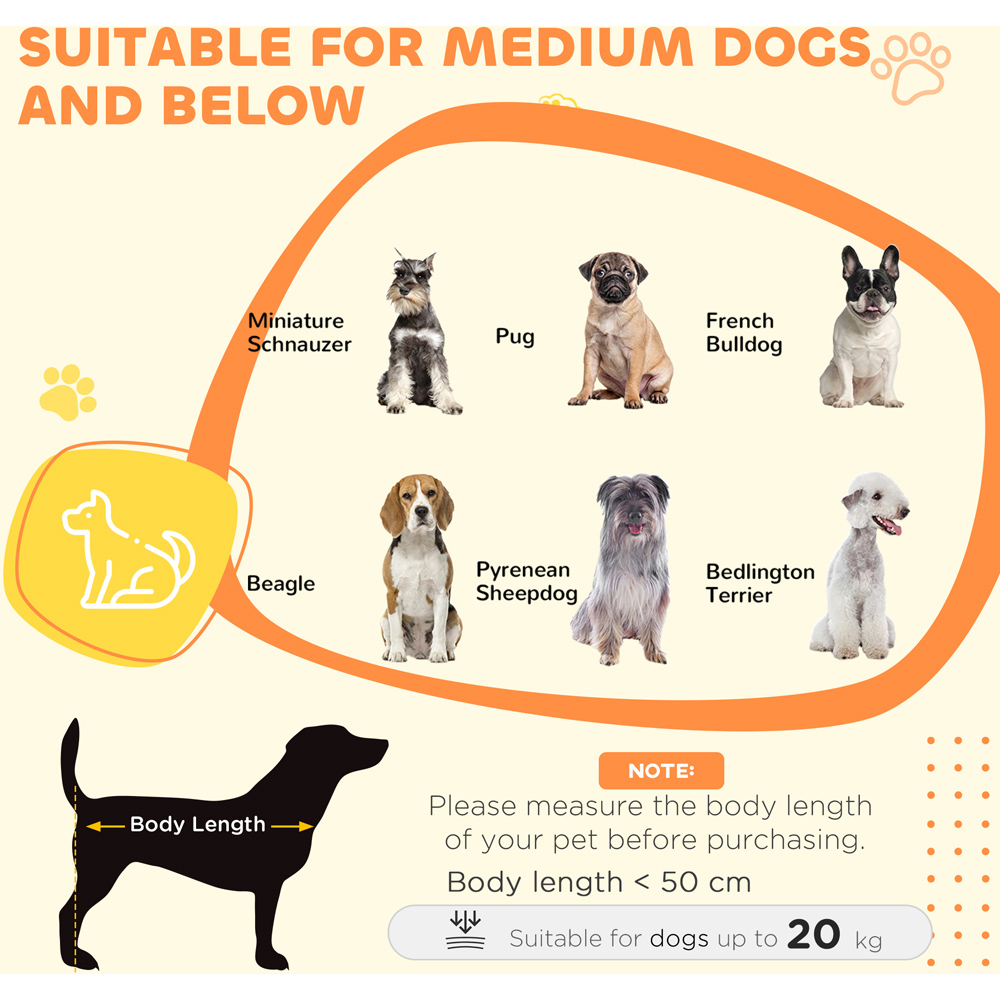 PawHut Medium Dog Crate Furniture with Anti Chew Resistant Mesh Image 8
