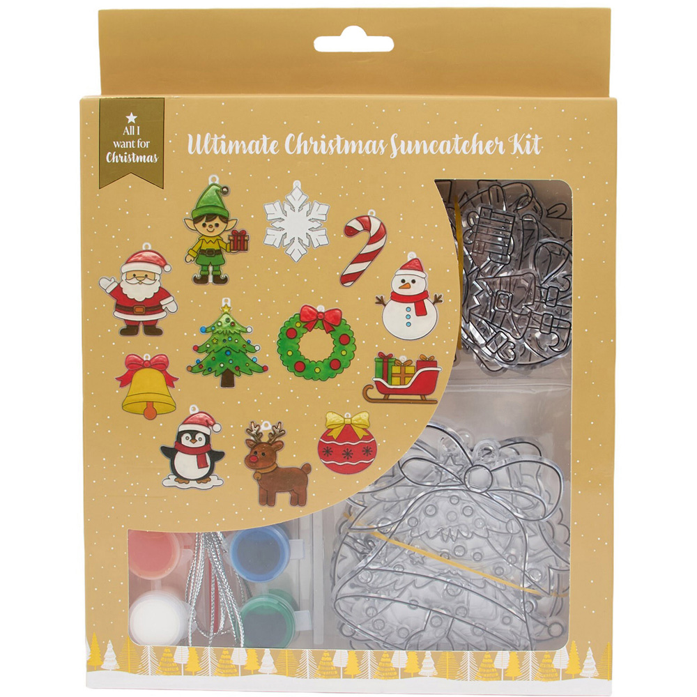 Ultimate Christmas Art Suncatcher Kit Image 1