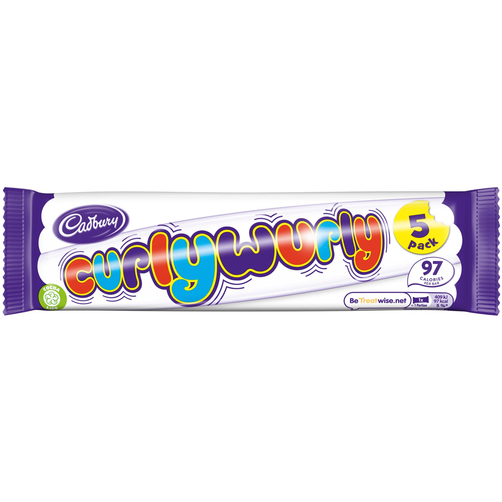 Cadbury Curly Wurly 5 Pack Image