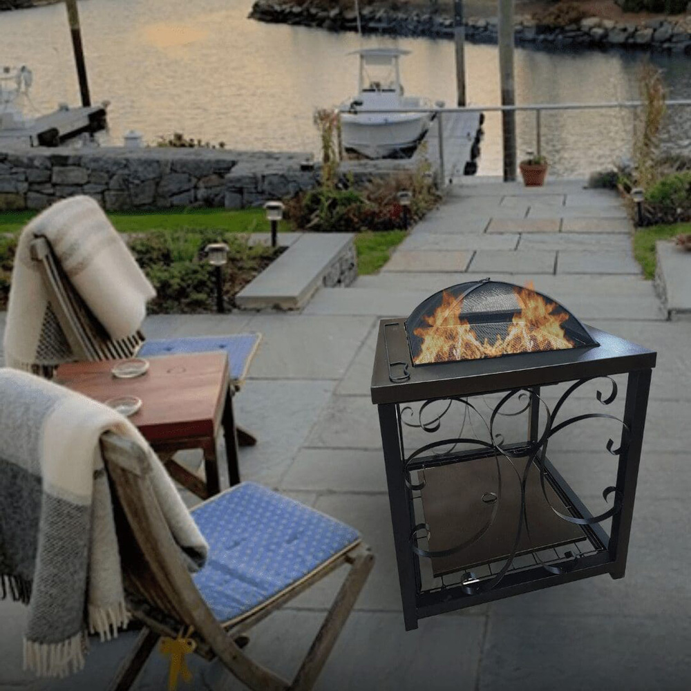 Marco Paul 4 in 1 Multifunctional Outdoor Fire Pit Image 2