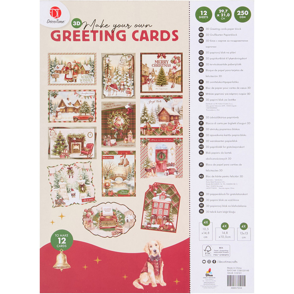 Make Your Own Christmas Cards Set Image 5