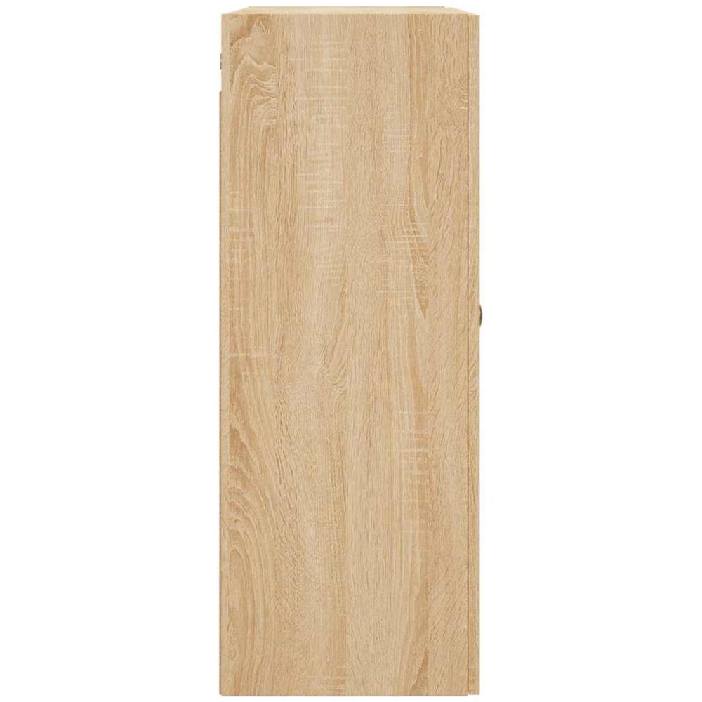 vidaXL 2 Door Brown Sonoma Oak Wall Mounted Cabinet 2 Pack Image 7