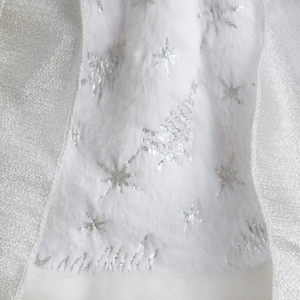 Samuel Alexander Traditional Silver Angel Christmas Tree Topper 30cm Image 5