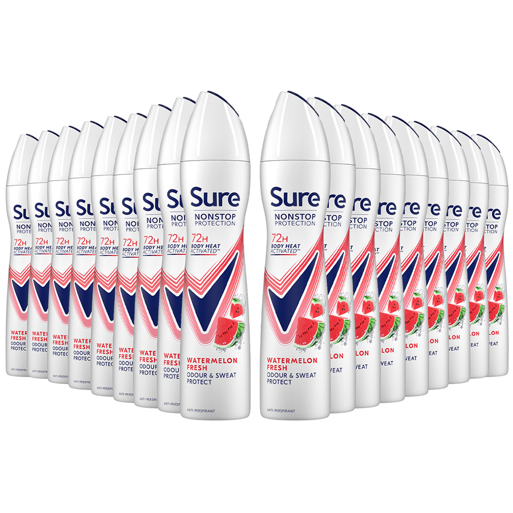 Sure Women Uplifting and Fresh 72H Protection Anti-Perspirant Deodorant 250ml 18 Pack Image 1