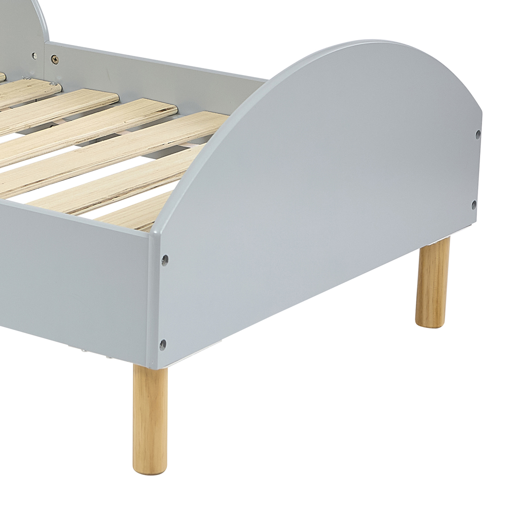 Liberty House Toys Kids Grey Toddler Bed Image 5