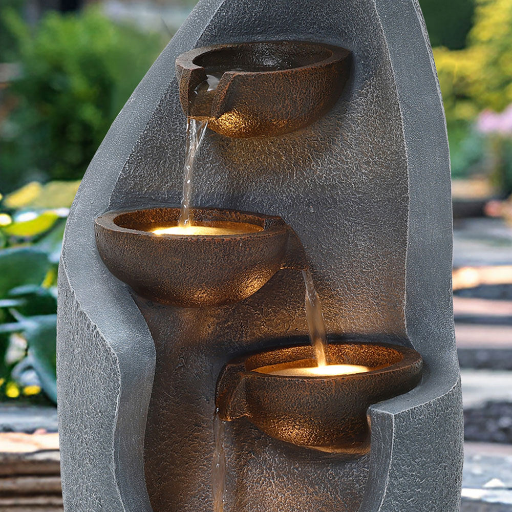 Charles Bentley Tiber Mains Powered Cascading Water Feature Image 7