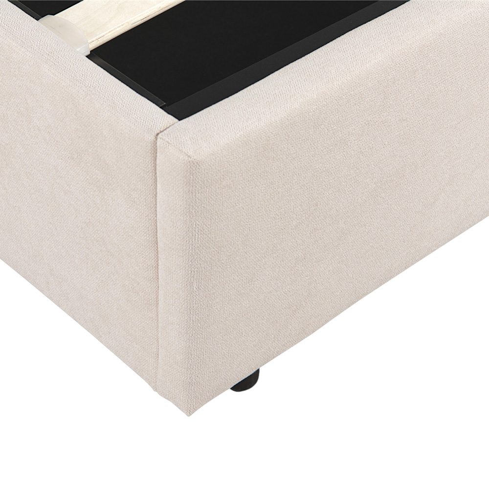 OAT Home Delamere King Size Natural Ottoman Bed Image 6