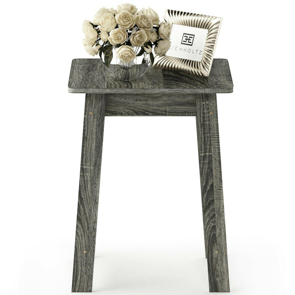 Walplus French Oak Grey Beginning End Table Image 6