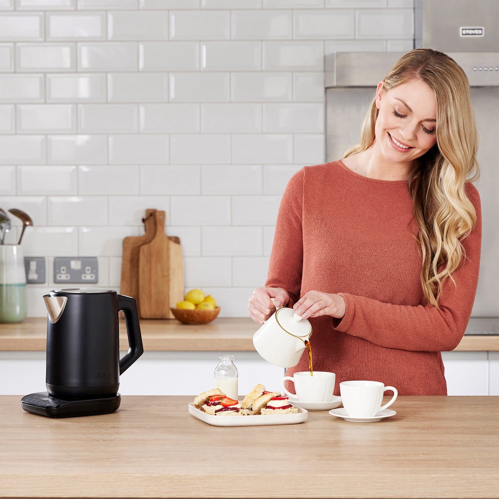 Ninja Perfect Temperature KT200UK Black 1.7L Kettle 3000W Image 6