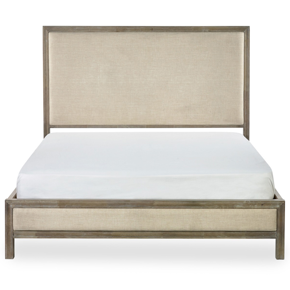 Julian Bowen Lucie King Size Cream Upholstered Bed Frame Image 4