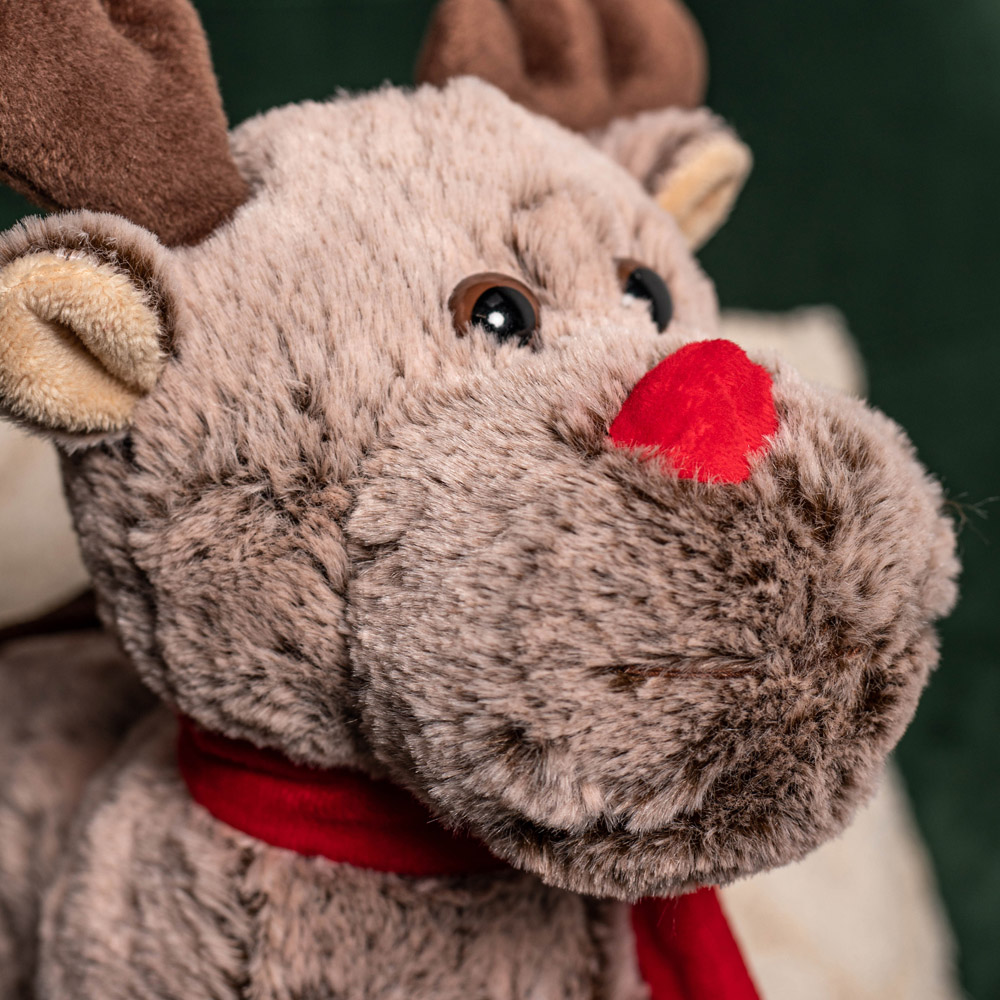 Samuel Alexander Animated and Musical Brown Plush Walking Reindeer Christmas Decoration 39cm Image 5