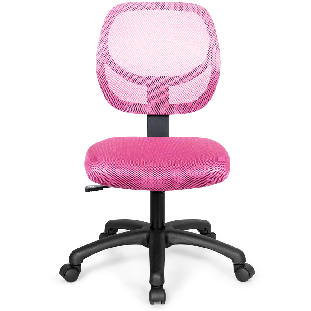Costway Pink Kids Adjustable Swivel Office Chair Image 3