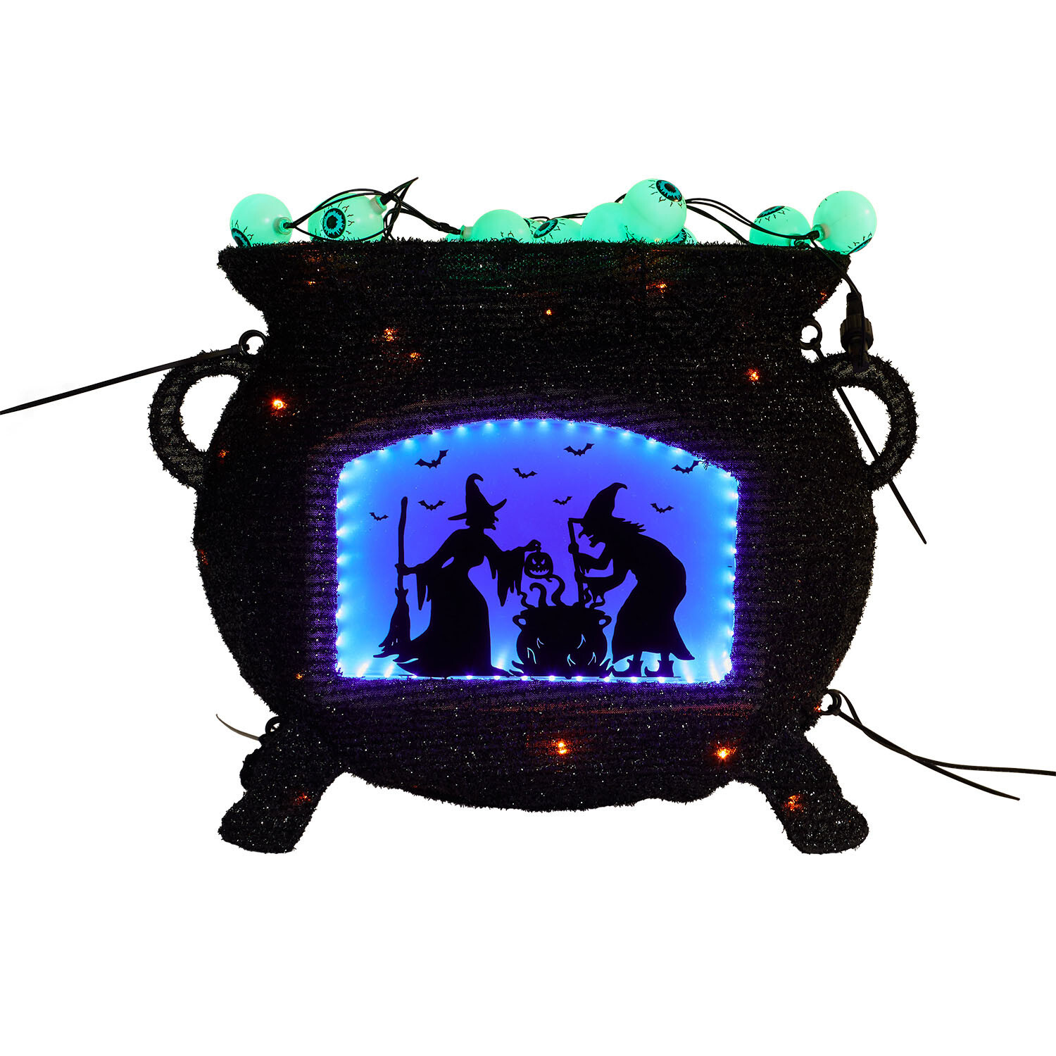 Light Up Witches Cauldron Black Image 1