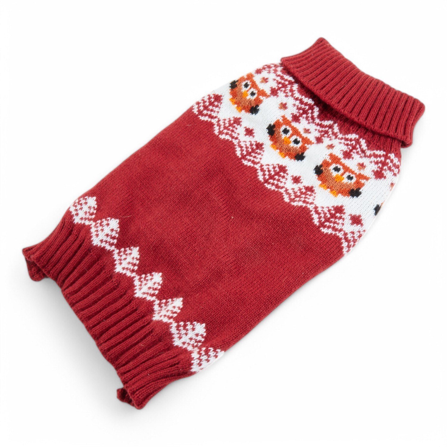 Woodland Dog Jumper Red 31cm Image 10