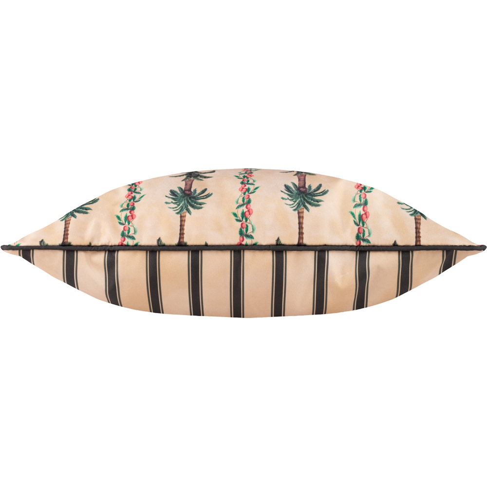 Wylder Monkey Palm Cream Stripe Reversible Cushion 45 x 45cm Image 3