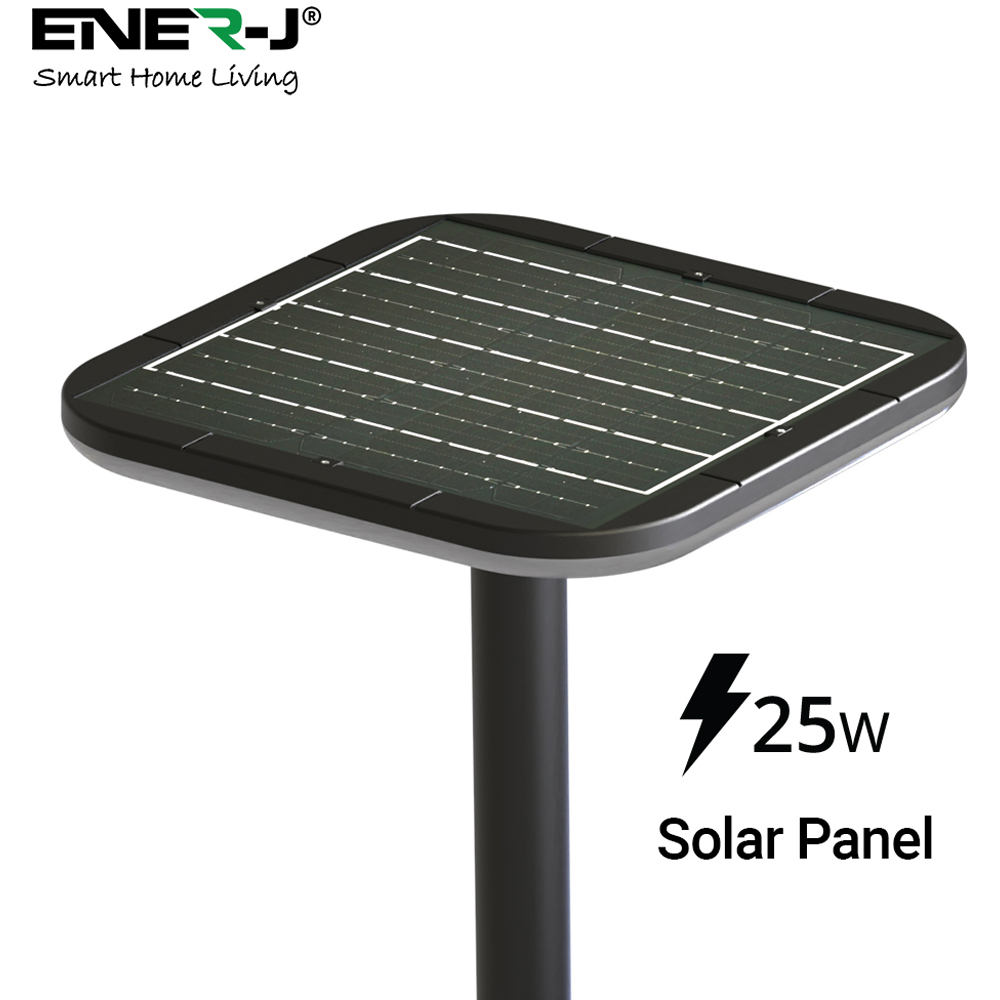 EnerJ PIR Solar Garden Lights with Panel 240W Image 4