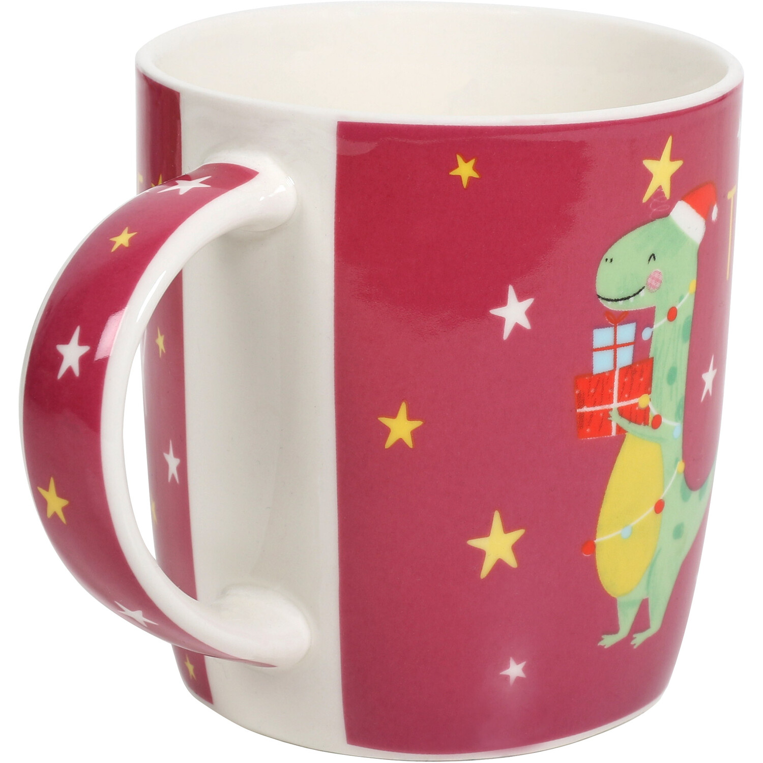 T-Rex Christmas Mug Image 8