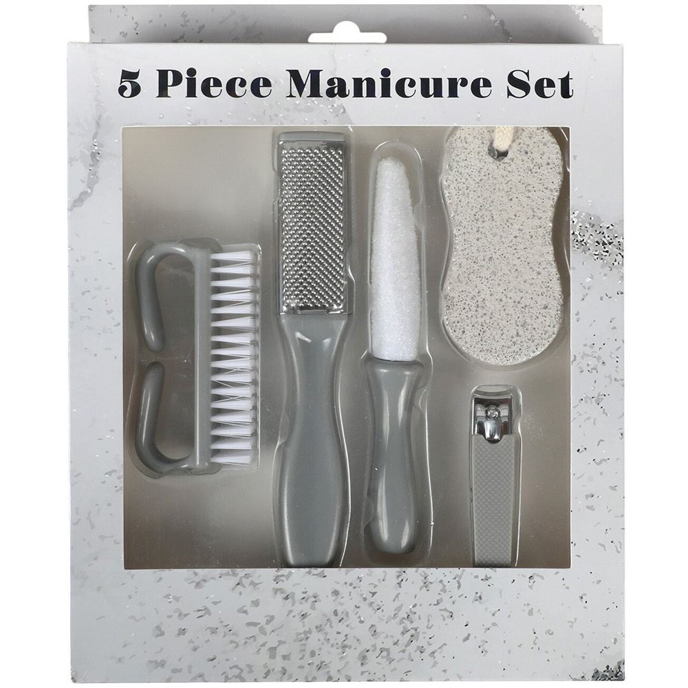 5-Piece Manicure Set - Grey Image