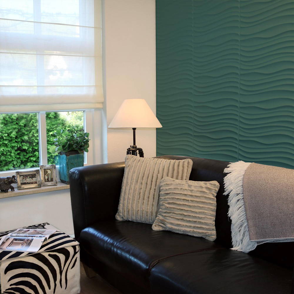 Walplus Off White Maxwell 3D Wall Panel 12 Pack Image 4