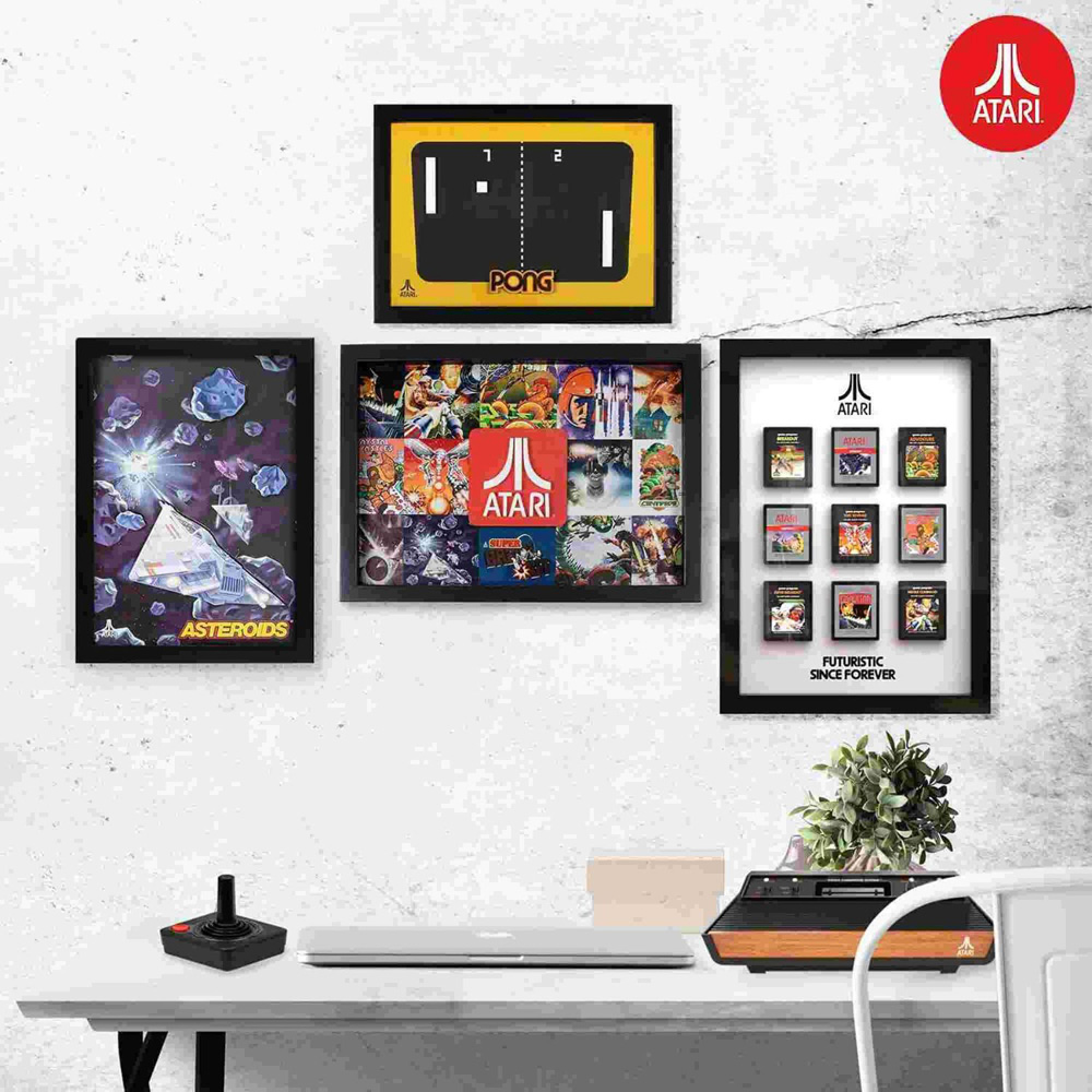 Thumbs Up Atari Asteroid 3D Wall Art 33.8 x 25cm Image 2