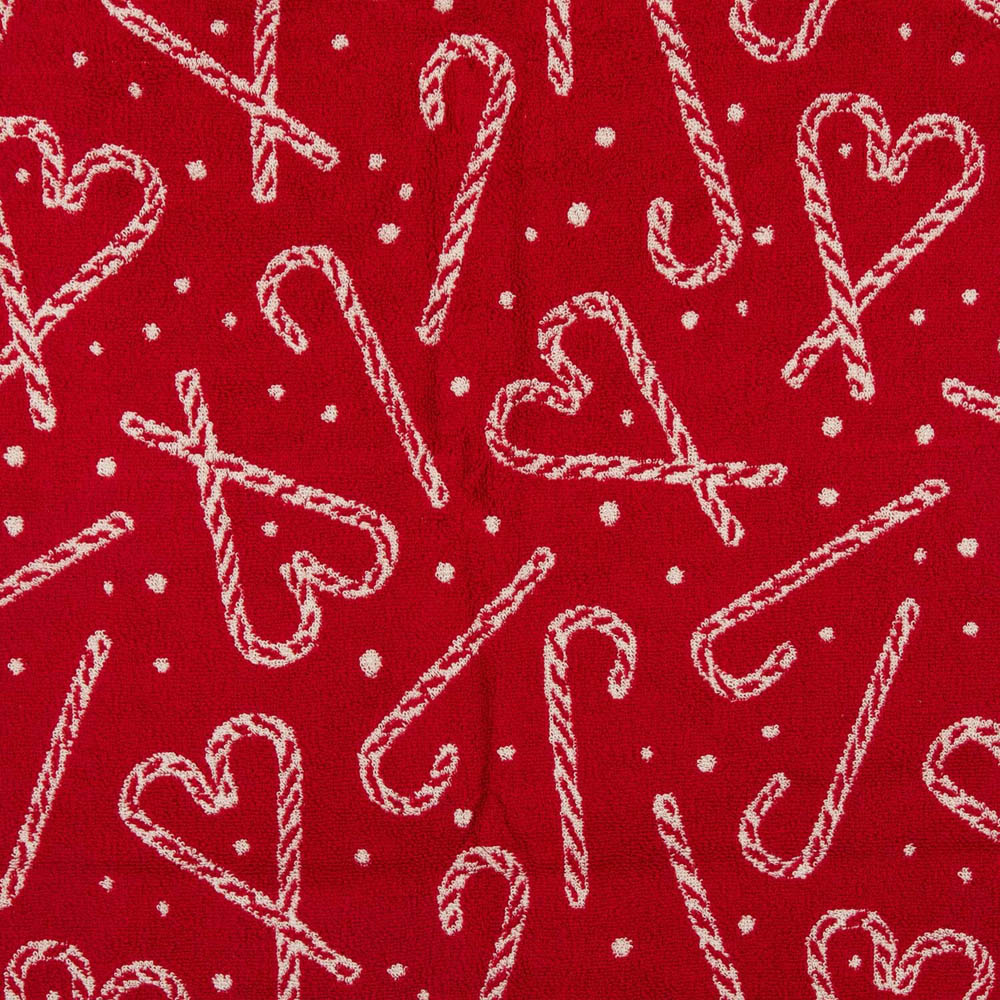 Candy Cane Towel Bath Towel Image 3
