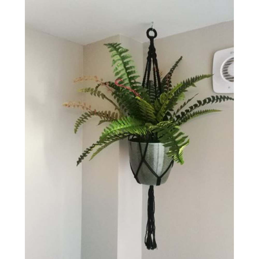 Leaf Artificial Boston Fern Plant Pot 60cm Image 2