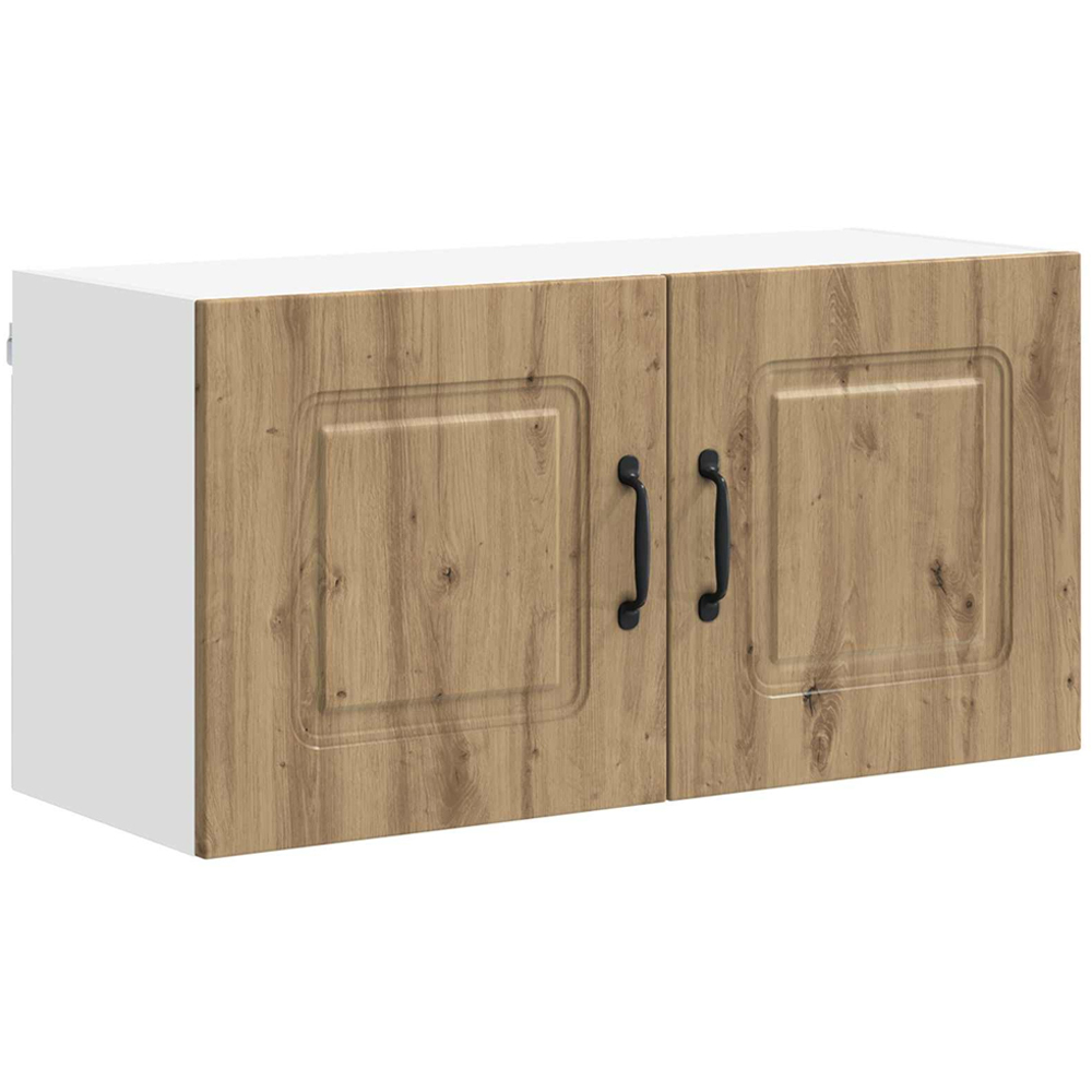 vidaXL Kalmar 2 Door Artisan Oak Wall Kitchen Cabinet Image 2