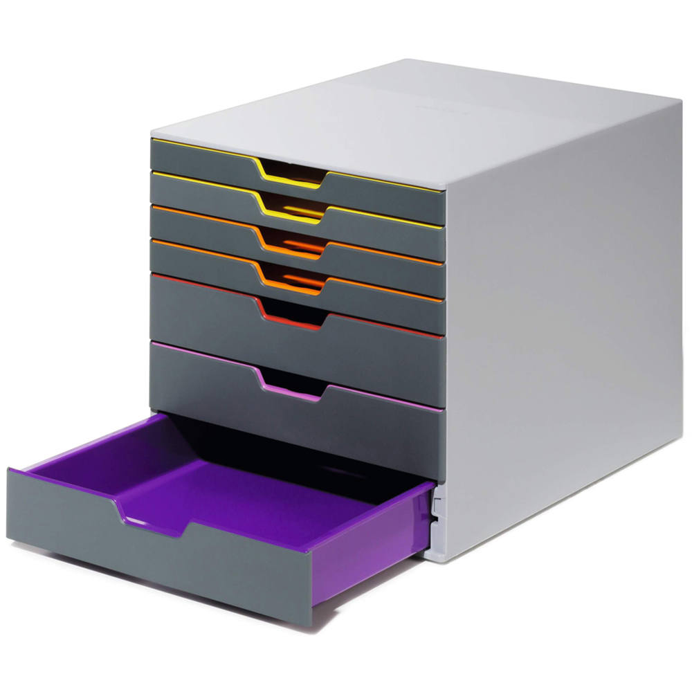Durable VARICOLOR A4+ 7 Drawer Colour Coded Desk Organiser Image 4