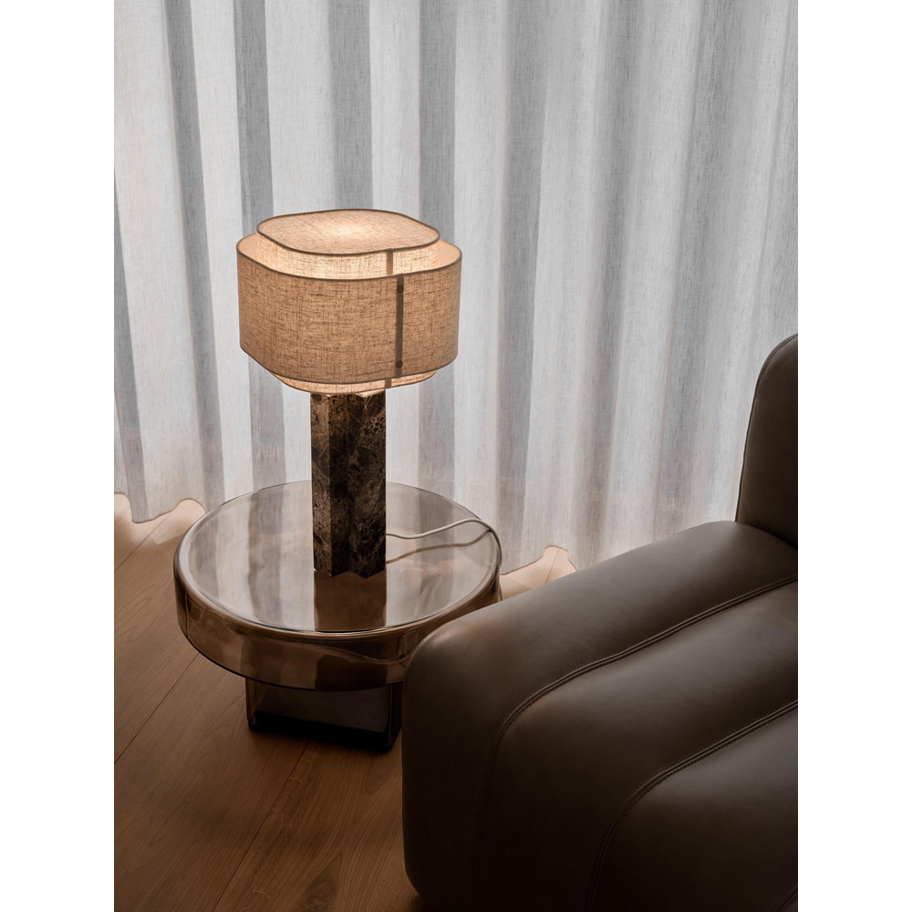 Nordlux Takai Beige Marble Table Lamp Image 8