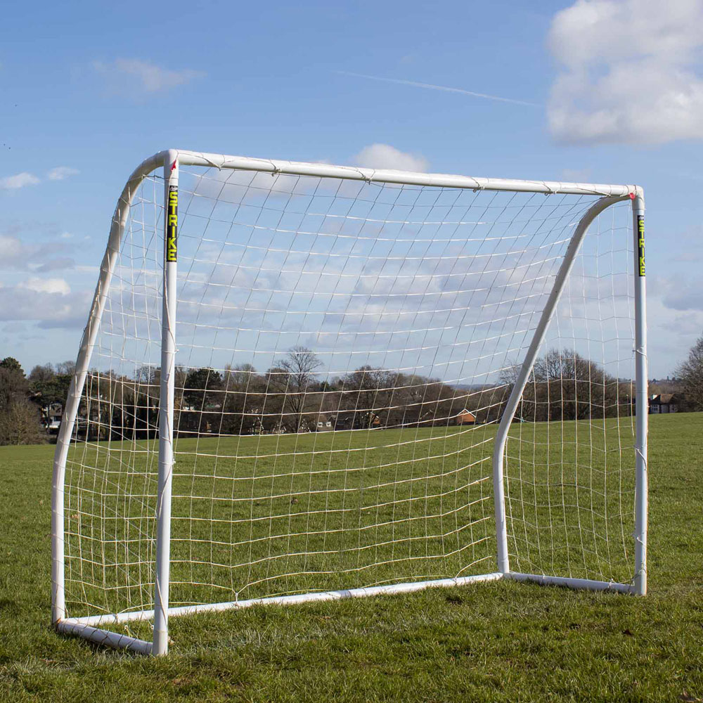 Jack Stonehouse White Strike Football Goal 8 x 6ft Image 2