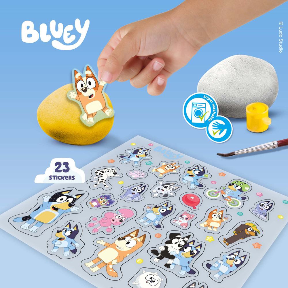 SES Creative Bluey Rock Painting Kit Image 3