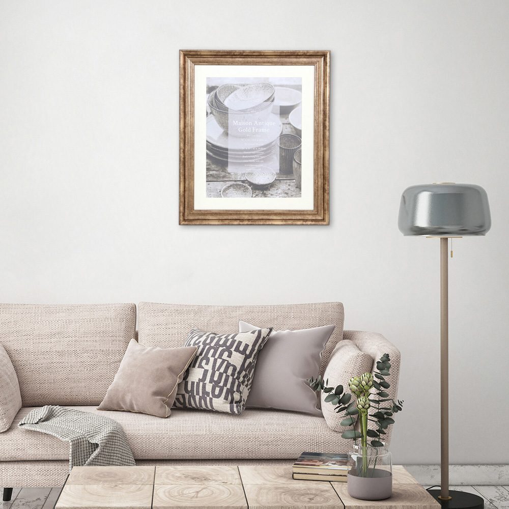 Maison Antique Gold Frame 6x4 inch Image 2