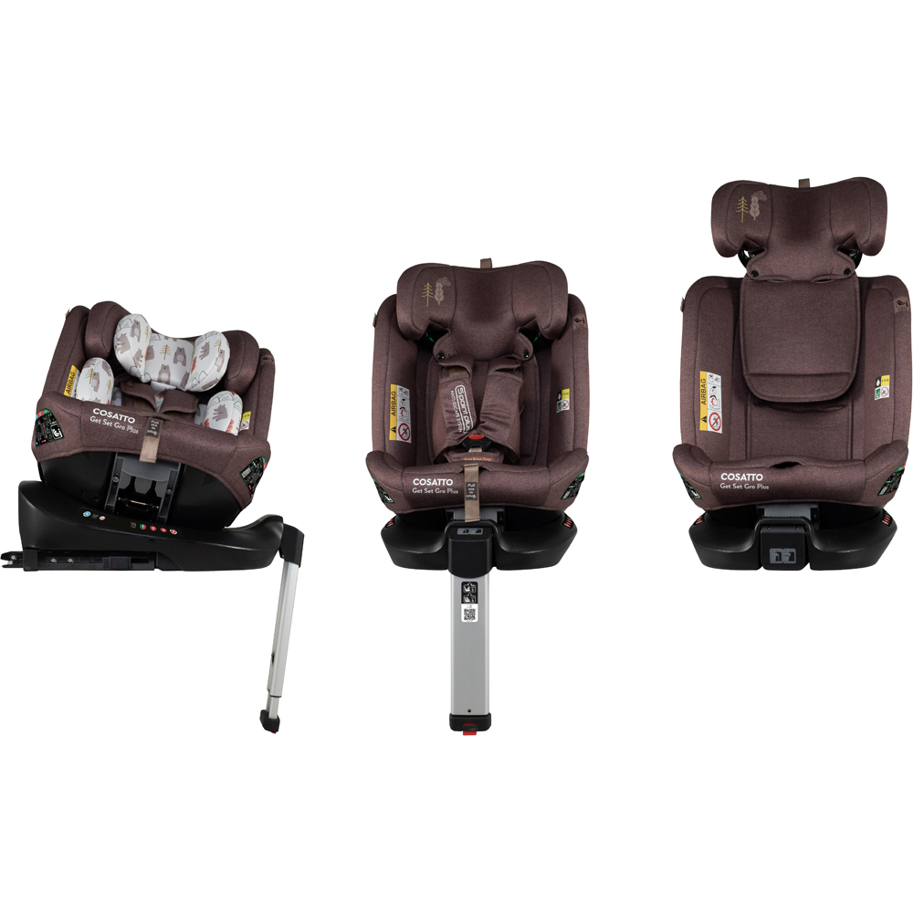 Cosatto Get Set Gro Plus i-Size 360 Bear Hug Car Seat Image 8