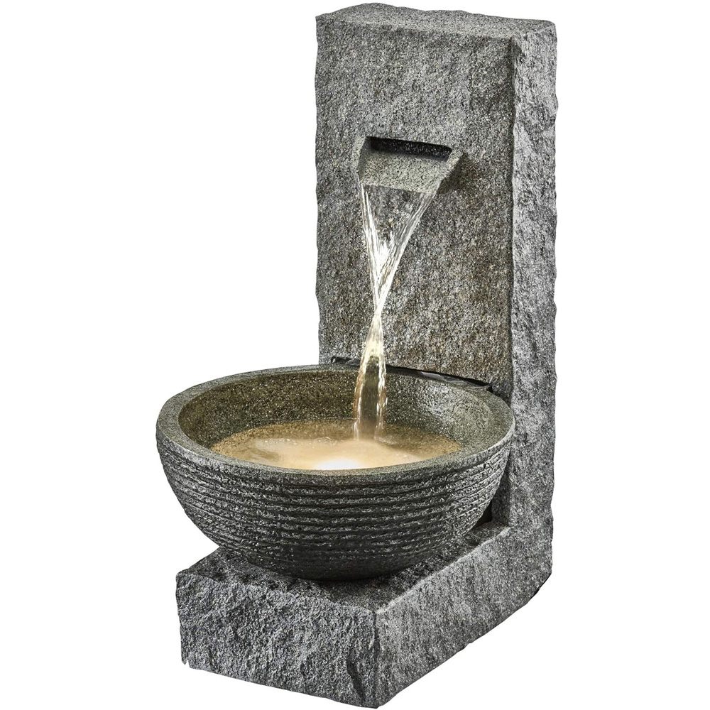 Garden Gear Serenity Cascading Water Bowl Water Feature Image 1