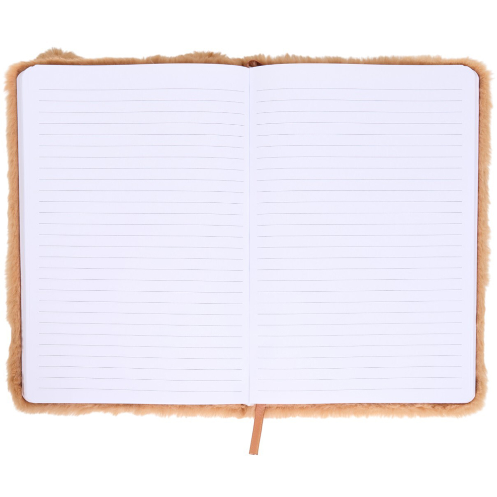 B5 Capybara Fluffy Notebook Natural Image 3