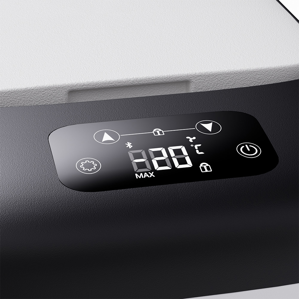 Living and Home Black Display Screen 23L Car Fridge 45W Image 3