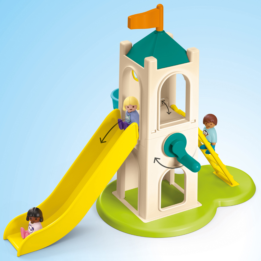 Playmobil Junior Adventure Tower with Ice Cream Booth Playset Image 6