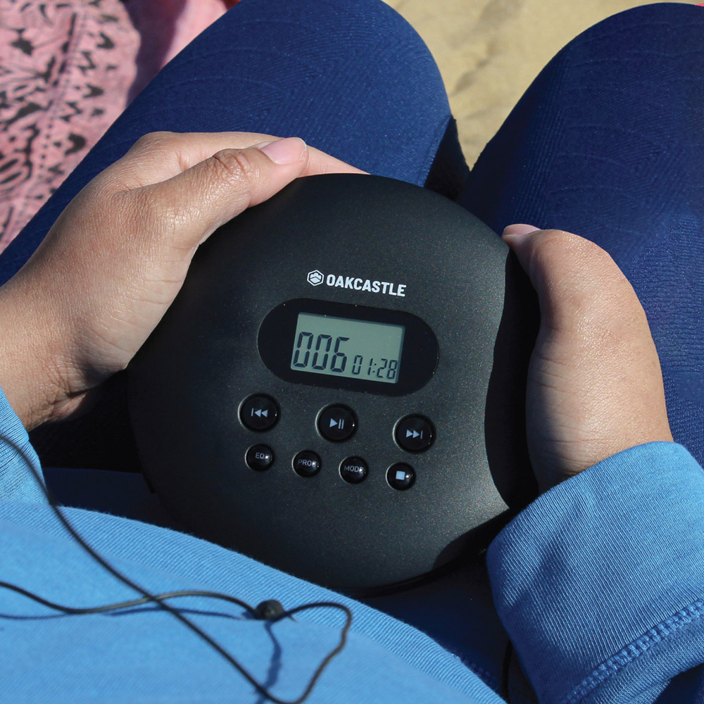 Oakcastle CD100 Portable Bluetooth CD Player Image 2