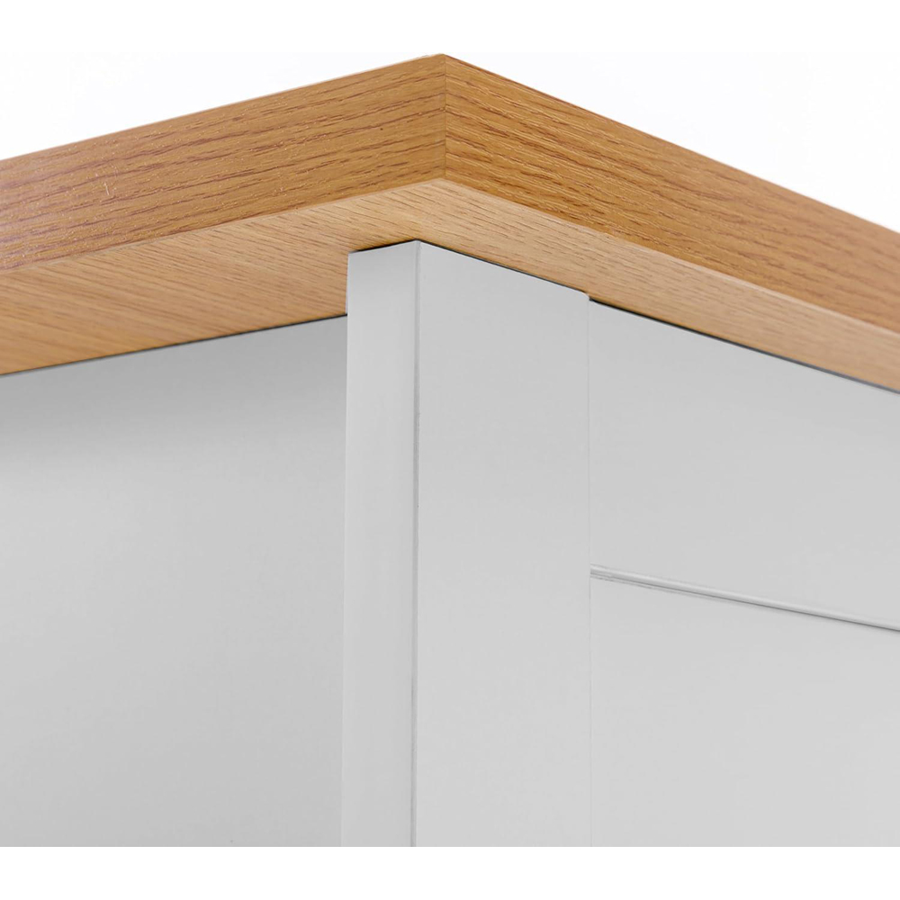 Kosy Koala 2 Drawer White Wooden Bedside Table Image 3