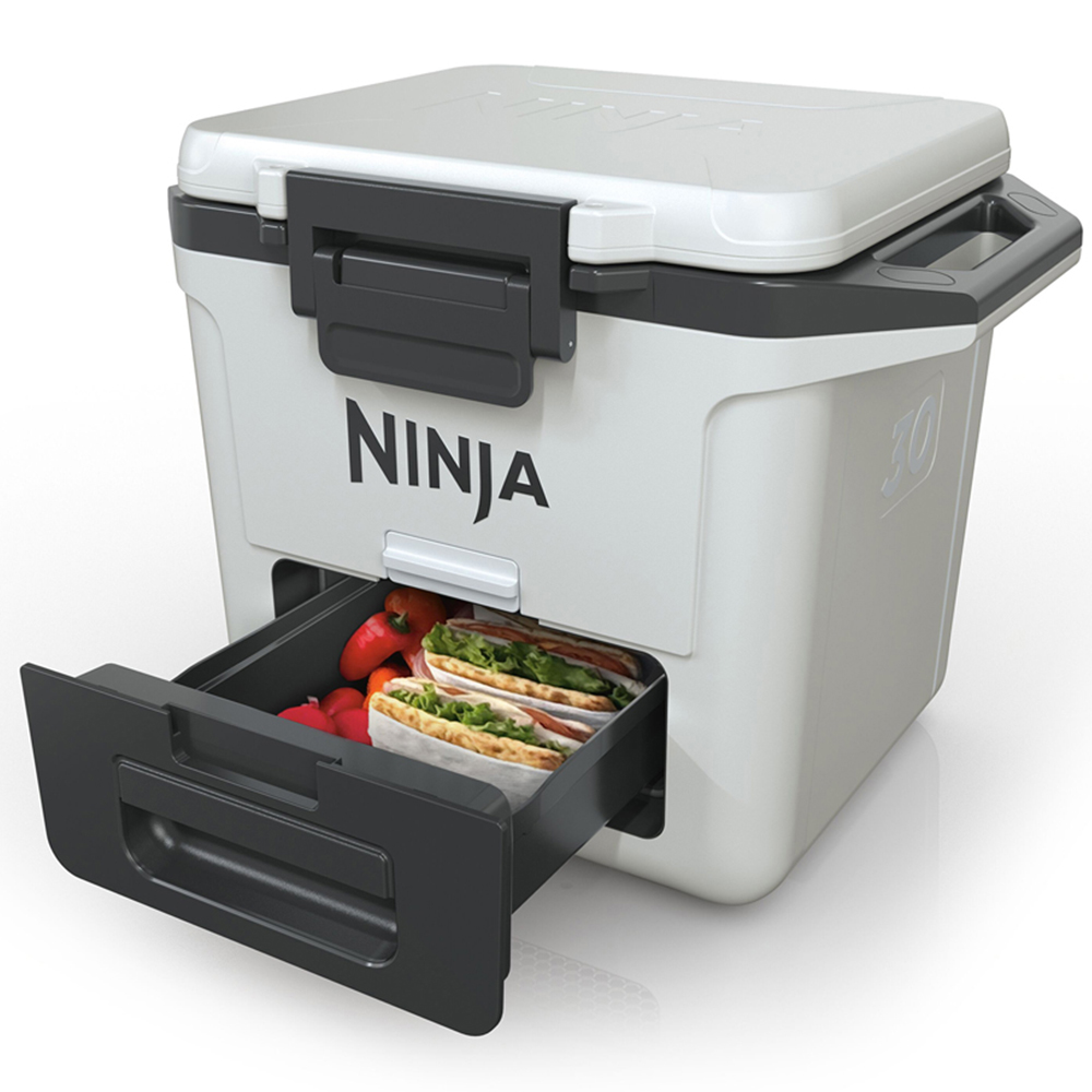 Ninja FrostVault FB131UKWH Cloud White Hard Cooler with Dry Zone 28L Image 4