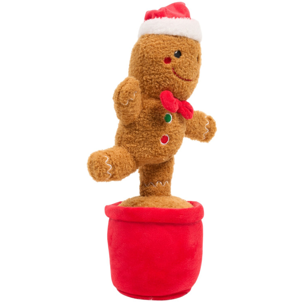 Animated Talking Gingerbread Man Decoration Image 2
