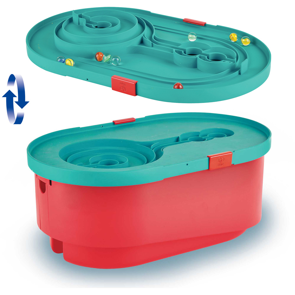 Hape Quadrilla Stack Track Bucket Play Set Image 3