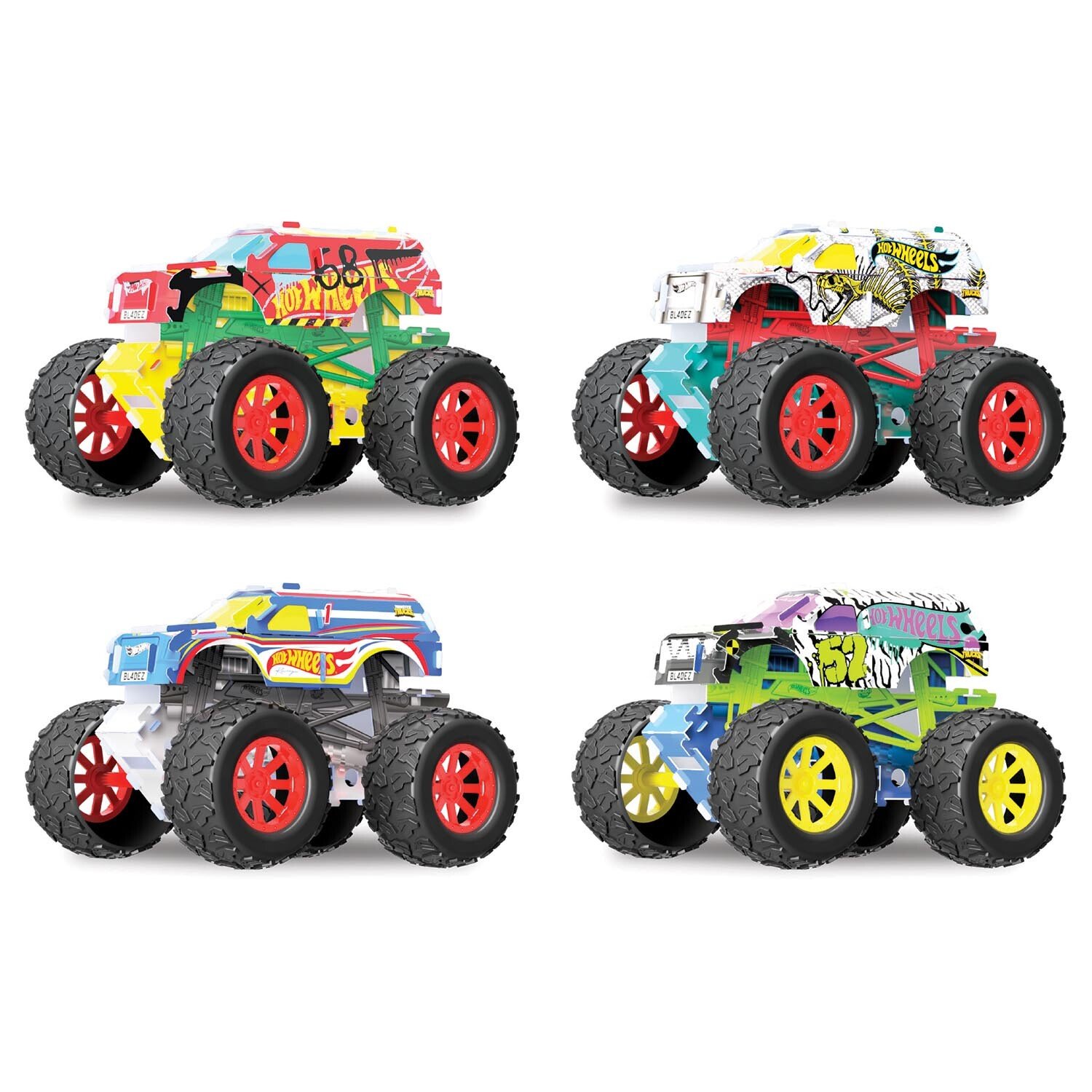 Hot Wheels Monster Trucks Bladez Maker Kitz Image 2