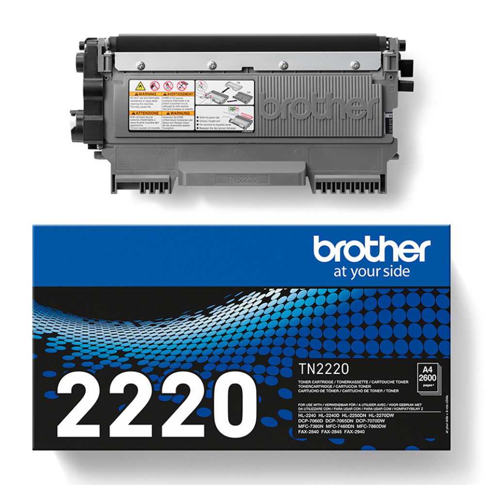 Brother TN2220 Black Toner Cartridge Image 2