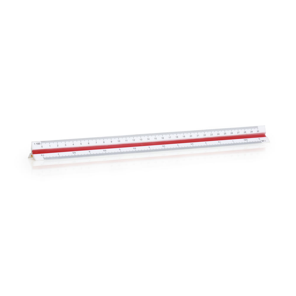 Wilko Triangular Scale Ruler Wilko