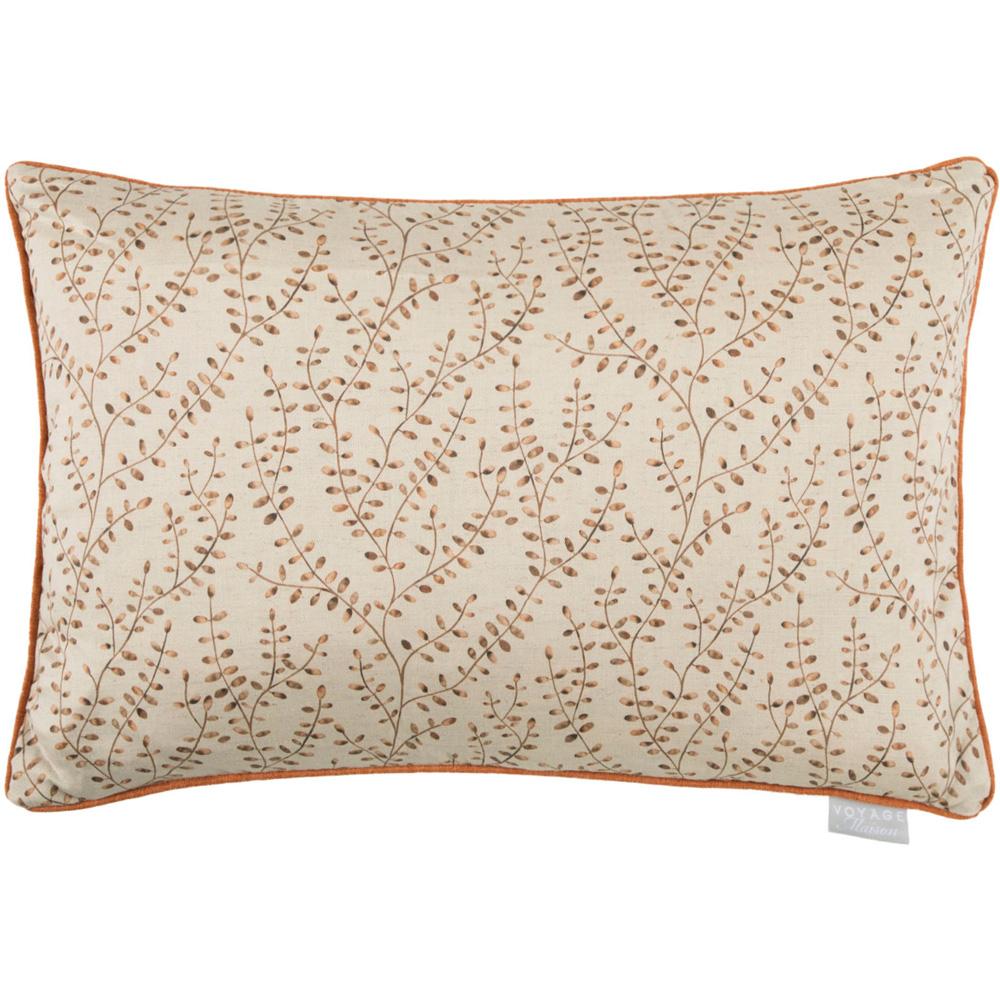 Voyage Maison Eden Sienna Printed Feather Rich Cushion 40 x 60cm Image 1
