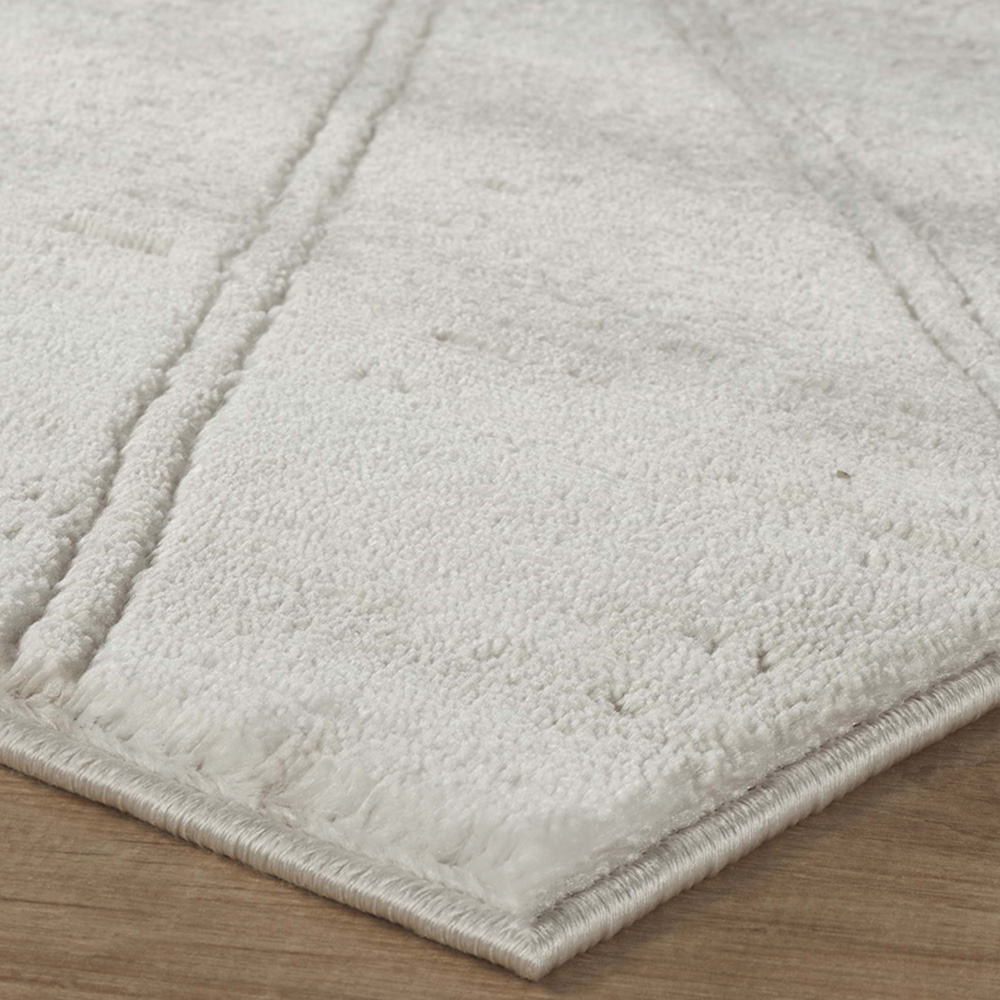 Desire Rugs Novu Mirage Beige Modern Abstract Geometric Metallic Rug 200 x 290cm Image 3